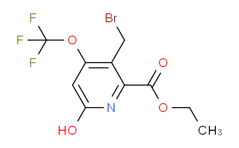 AM160158 | 1804828-70-3 | Ethyl 3-(bromomethyl)-6-hydroxy-4-(trifluoromethoxy)pyridine-2-carboxylate