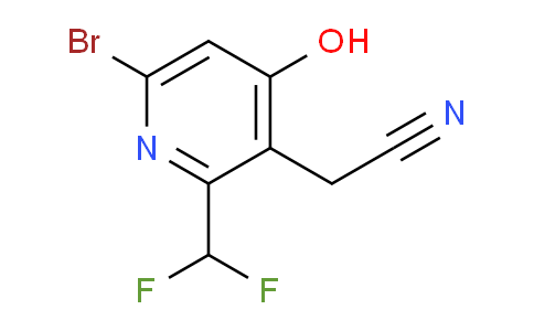 AM16016 | 1804843-06-8 | 6-Bromo-2-(difluoromethyl)-4-hydroxypyridine-3-acetonitrile