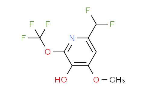 AM160164 | 1806266-45-4 | 6-(Difluoromethyl)-3-hydroxy-4-methoxy-2-(trifluoromethoxy)pyridine