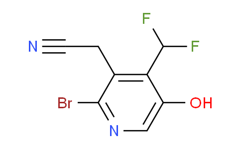 AM16017 | 1805349-11-4 | 2-Bromo-4-(difluoromethyl)-5-hydroxypyridine-3-acetonitrile