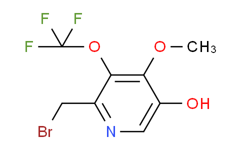 AM160184 | 1806036-37-2 | 2-(Bromomethyl)-5-hydroxy-4-methoxy-3-(trifluoromethoxy)pyridine