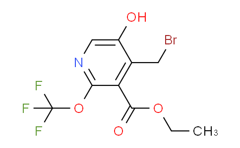 AM160200 | 1806738-33-9 | Ethyl 4-(bromomethyl)-5-hydroxy-2-(trifluoromethoxy)pyridine-3-carboxylate
