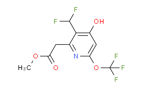 AM160205 | 1805923-22-1 | Methyl 3-(difluoromethyl)-4-hydroxy-6-(trifluoromethoxy)pyridine-2-acetate