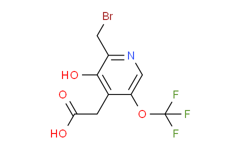 AM160206 | 1804836-60-9 | 2-(Bromomethyl)-3-hydroxy-5-(trifluoromethoxy)pyridine-4-acetic acid