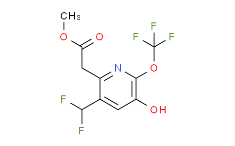 AM160208 | 1804837-91-9 | Methyl 3-(difluoromethyl)-5-hydroxy-6-(trifluoromethoxy)pyridine-2-acetate