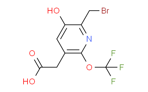 AM160210 | 1804828-72-5 | 2-(Bromomethyl)-3-hydroxy-6-(trifluoromethoxy)pyridine-5-acetic acid
