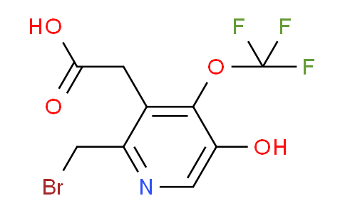 AM160216 | 1806735-55-6 | 2-(Bromomethyl)-5-hydroxy-4-(trifluoromethoxy)pyridine-3-acetic acid