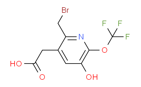 AM160218 | 1804721-25-2 | 2-(Bromomethyl)-5-hydroxy-6-(trifluoromethoxy)pyridine-3-acetic acid