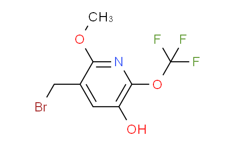 AM160255 | 1803695-25-1 | 3-(Bromomethyl)-5-hydroxy-2-methoxy-6-(trifluoromethoxy)pyridine