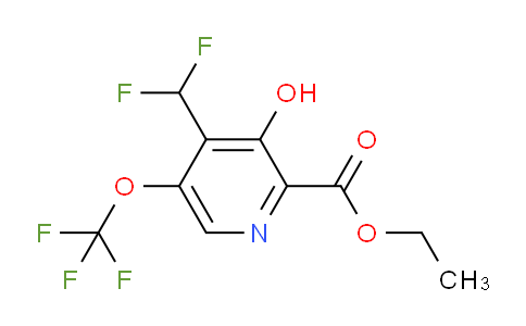 AM160274 | 1804479-83-1 | Ethyl 4-(difluoromethyl)-3-hydroxy-5-(trifluoromethoxy)pyridine-2-carboxylate