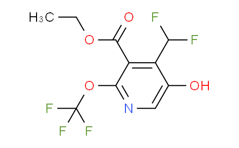 AM160275 | 1806160-45-1 | Ethyl 4-(difluoromethyl)-5-hydroxy-2-(trifluoromethoxy)pyridine-3-carboxylate