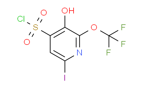 AM160279 | 1804814-44-5 | 3-Hydroxy-6-iodo-2-(trifluoromethoxy)pyridine-4-sulfonyl chloride