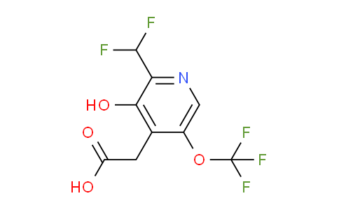 AM160282 | 1804726-06-4 | 2-(Difluoromethyl)-3-hydroxy-5-(trifluoromethoxy)pyridine-4-acetic acid
