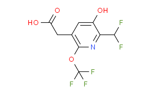 AM160284 | 1804798-01-3 | 2-(Difluoromethyl)-3-hydroxy-6-(trifluoromethoxy)pyridine-5-acetic acid