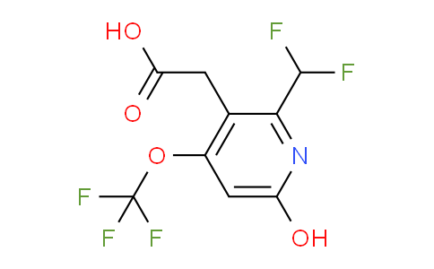 AM160294 | 1806047-98-2 | 2-(Difluoromethyl)-6-hydroxy-4-(trifluoromethoxy)pyridine-3-acetic acid