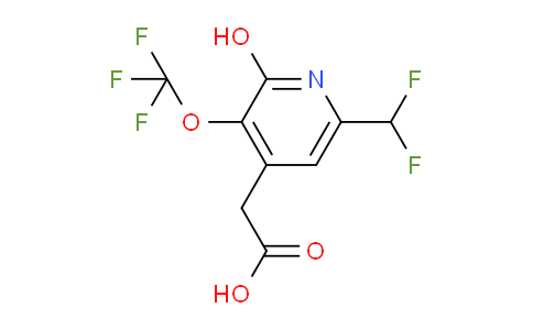 AM160295 | 1806194-51-3 | 6-(Difluoromethyl)-2-hydroxy-3-(trifluoromethoxy)pyridine-4-acetic acid