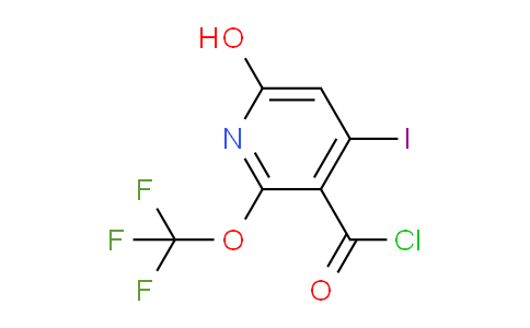 AM160300 | 1804749-64-1 | 6-Hydroxy-4-iodo-2-(trifluoromethoxy)pyridine-3-carbonyl chloride