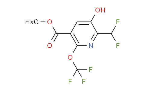 AM160310 | 1803961-34-3 | Methyl 2-(difluoromethyl)-3-hydroxy-6-(trifluoromethoxy)pyridine-5-carboxylate
