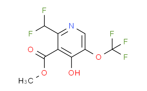 AM160311 | 1804478-92-9 | Methyl 2-(difluoromethyl)-4-hydroxy-5-(trifluoromethoxy)pyridine-3-carboxylate