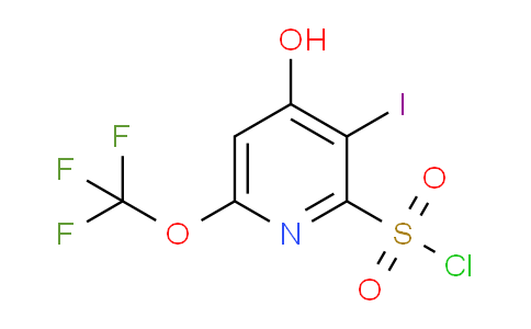 AM160316 | 1803694-69-0 | 4-Hydroxy-3-iodo-6-(trifluoromethoxy)pyridine-2-sulfonyl chloride