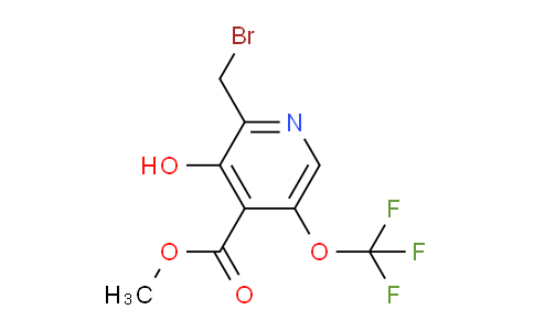 AM160326 | 1804478-12-3 | Methyl 2-(bromomethyl)-3-hydroxy-5-(trifluoromethoxy)pyridine-4-carboxylate