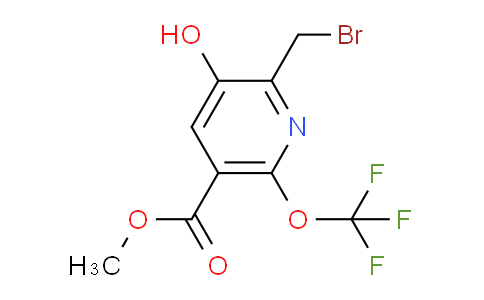 AM160327 | 1804478-20-3 | Methyl 2-(bromomethyl)-3-hydroxy-6-(trifluoromethoxy)pyridine-5-carboxylate