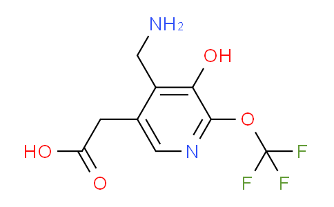 4-(Aminomethyl)-3-hydroxy-2-(trifluoromethoxy)pyridine-5-acetic acid