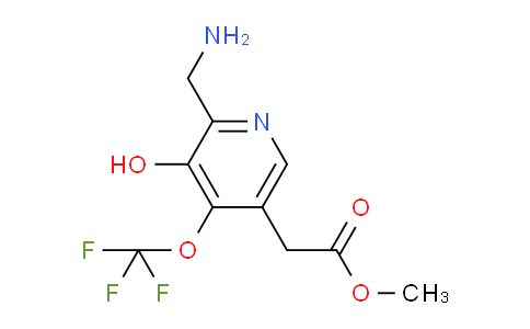 AM160356 | 1803958-11-3 | Methyl 2-(aminomethyl)-3-hydroxy-4-(trifluoromethoxy)pyridine-5-acetate