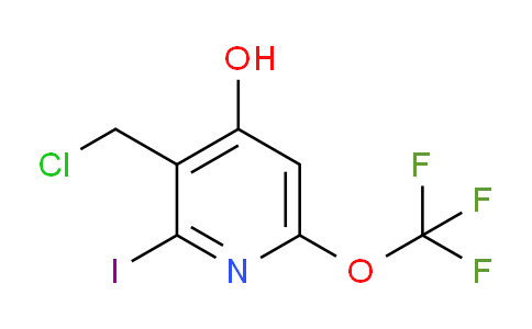 AM160358 | 1804310-41-5 | 3-(Chloromethyl)-4-hydroxy-2-iodo-6-(trifluoromethoxy)pyridine