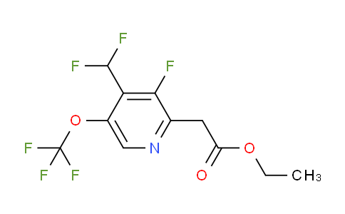 AM160363 | 1804812-18-7 | Ethyl 4-(difluoromethyl)-3-fluoro-5-(trifluoromethoxy)pyridine-2-acetate