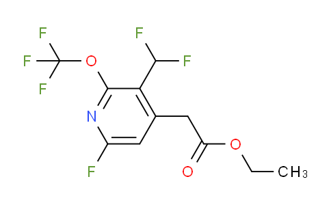 AM160366 | 1804309-23-6 | Ethyl 3-(difluoromethyl)-6-fluoro-2-(trifluoromethoxy)pyridine-4-acetate