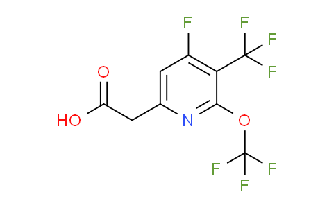 AM160371 | 1804339-77-2 | 4-Fluoro-2-(trifluoromethoxy)-3-(trifluoromethyl)pyridine-6-acetic acid