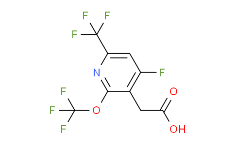 AM160373 | 1803676-33-6 | 4-Fluoro-2-(trifluoromethoxy)-6-(trifluoromethyl)pyridine-3-acetic acid