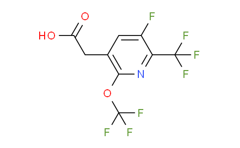 AM160378 | 1803676-41-6 | 3-Fluoro-6-(trifluoromethoxy)-2-(trifluoromethyl)pyridine-5-acetic acid