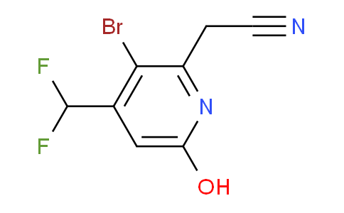 AM16038 | 1805409-24-8 | 3-Bromo-4-(difluoromethyl)-6-hydroxypyridine-2-acetonitrile