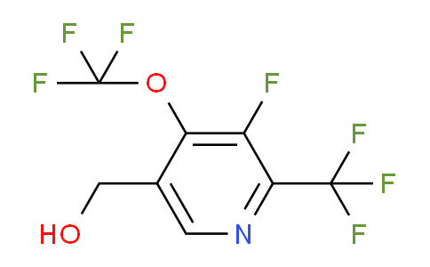 3-Fluoro-4-(trifluoromethoxy)-2-(trifluoromethyl)pyridine-5-methanol