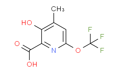 AM160385 | 1804772-41-5 | 3-Hydroxy-4-methyl-6-(trifluoromethoxy)pyridine-2-carboxylic acid