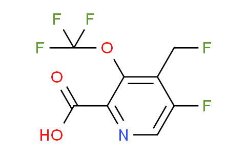 AM160399 | 1803657-47-7 | 5-Fluoro-4-(fluoromethyl)-3-(trifluoromethoxy)pyridine-2-carboxylic acid