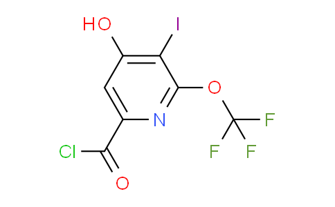 AM160428 | 1804479-20-6 | 4-Hydroxy-3-iodo-2-(trifluoromethoxy)pyridine-6-carbonyl chloride
