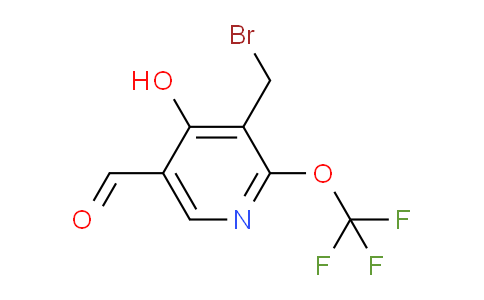 AM160432 | 1804720-52-2 | 3-(Bromomethyl)-4-hydroxy-2-(trifluoromethoxy)pyridine-5-carboxaldehyde