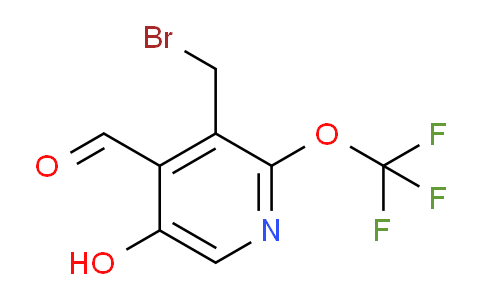 AM160435 | 1804775-73-2 | 3-(Bromomethyl)-5-hydroxy-2-(trifluoromethoxy)pyridine-4-carboxaldehyde