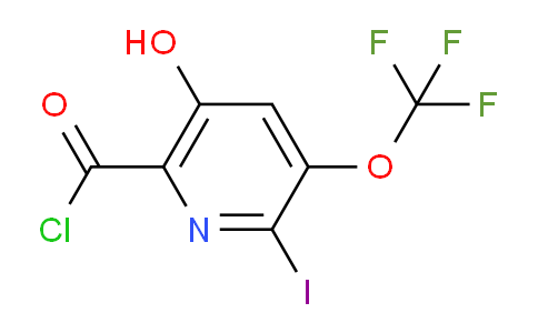 AM160438 | 1806265-35-9 | 5-Hydroxy-2-iodo-3-(trifluoromethoxy)pyridine-6-carbonyl chloride