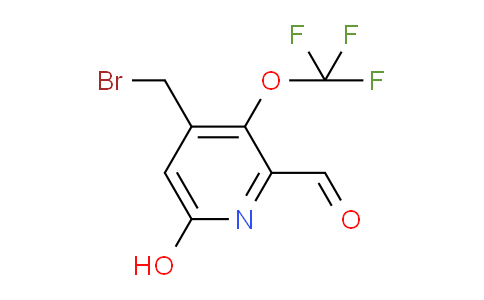 AM160443 | 1804720-54-4 | 4-(Bromomethyl)-6-hydroxy-3-(trifluoromethoxy)pyridine-2-carboxaldehyde