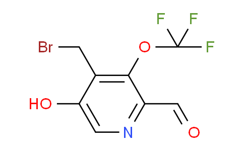 AM160444 | 1806734-66-6 | 4-(Bromomethyl)-5-hydroxy-3-(trifluoromethoxy)pyridine-2-carboxaldehyde