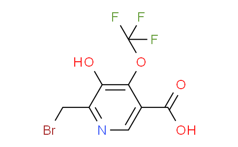 AM160450 | 1804775-83-4 | 2-(Bromomethyl)-3-hydroxy-4-(trifluoromethoxy)pyridine-5-carboxylic acid