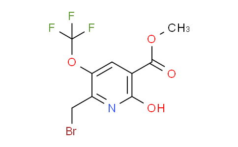 AM160455 | 1806727-64-9 | Methyl 2-(bromomethyl)-6-hydroxy-3-(trifluoromethoxy)pyridine-5-carboxylate