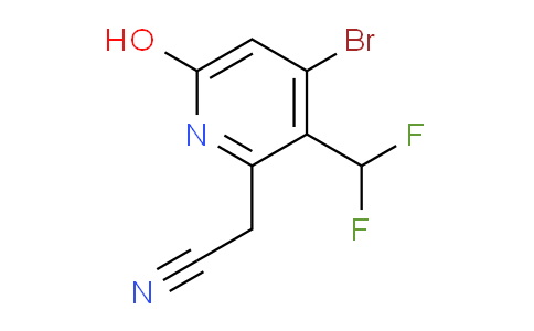 AM16046 | 1806068-04-1 | 4-Bromo-3-(difluoromethyl)-6-hydroxypyridine-2-acetonitrile