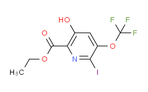 AM160461 | 1806743-10-1 | Ethyl 5-hydroxy-2-iodo-3-(trifluoromethoxy)pyridine-6-carboxylate