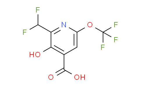 AM160476 | 1804797-42-9 | 2-(Difluoromethyl)-3-hydroxy-6-(trifluoromethoxy)pyridine-4-carboxylic acid