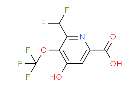 AM160477 | 1803960-46-4 | 2-(Difluoromethyl)-4-hydroxy-3-(trifluoromethoxy)pyridine-6-carboxylic acid